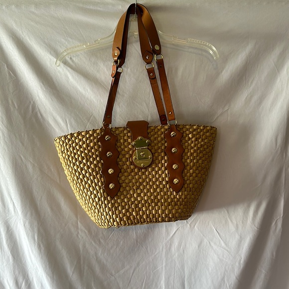 Michael Kors, straw shoulder bag - Picture 2 of 11